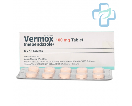 Generický Vermox (Mebendazole)